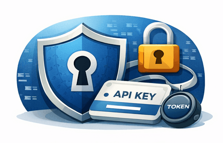 Secure authentication with API keys and Bearer tokens